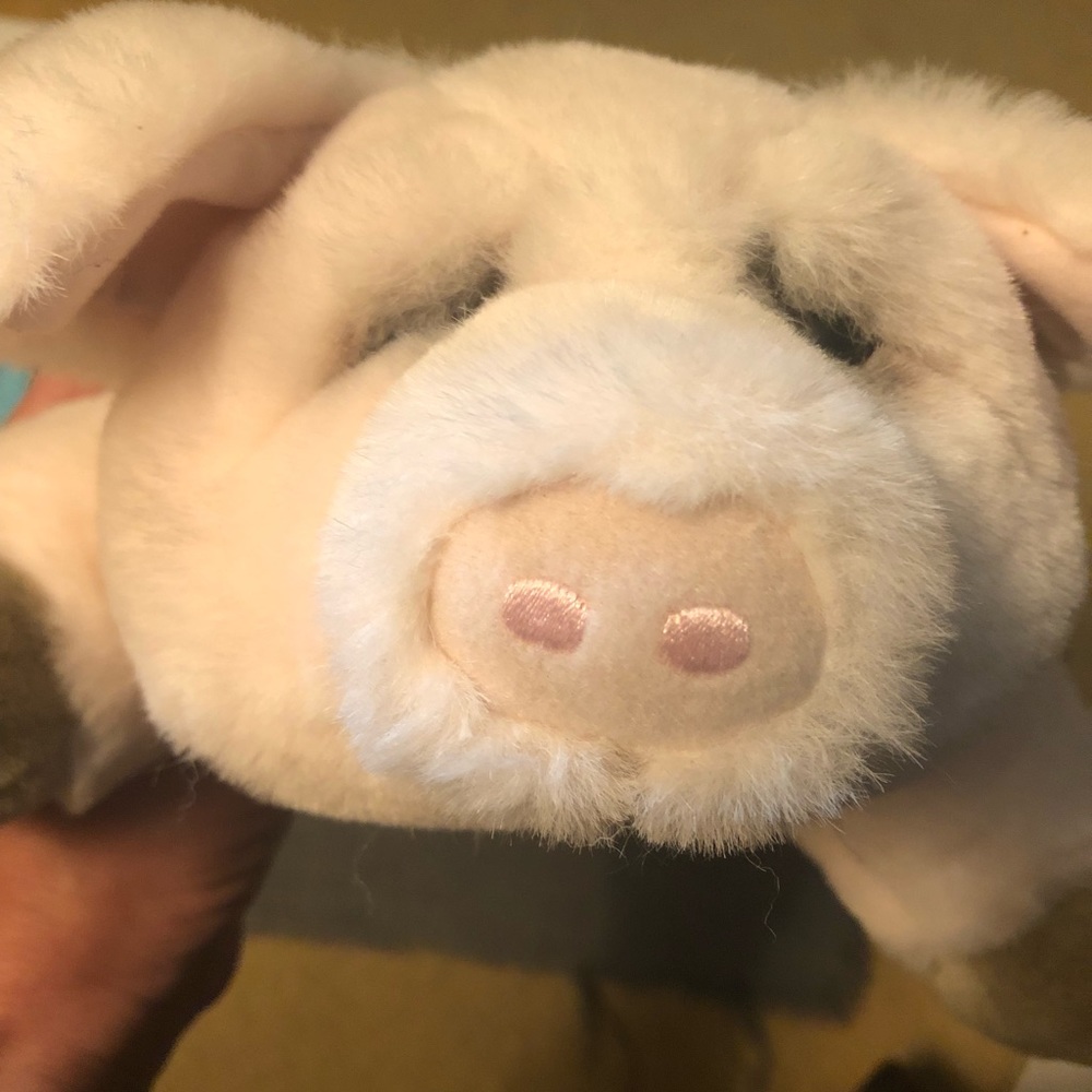VINTAGE DAKIN PLUSH STUFFED ANIMAL-LOU RANKIN